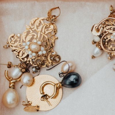 image of earrings from the jewlery collection